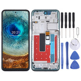 LCD Screen and Digitizer Full Assembly with Frame for Nokia X10 TA-1350 TA-1332